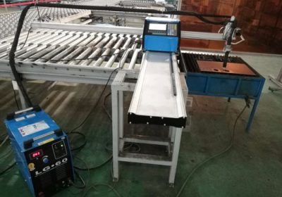 plieno konstrukcija stalo stilius CNC liepsna plazminio pjovimo staklės / įvairių metalo plokščių pjaustymo metalo pjaustymo mašinos