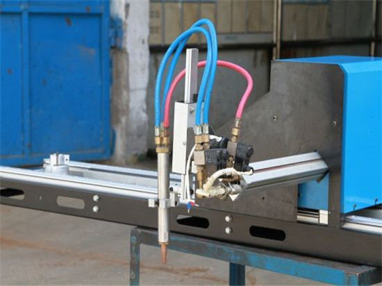 CNC nešiojamasis plazminis pjovimo staklės, deguonies degalai Metalo pjovimo mašina kaina