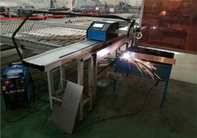 Kinijos gamintojas Kompiuteriu valdomasis CNC plazminis pjoviklis naudojamas pjaustytui iš aliuminio iš nerūdijančio plieno / geležies / metalo