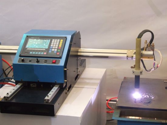 gamyklos kaina reklama CNC plazminio pjovimo mašina metalo plokštės