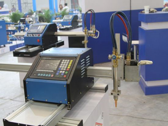 didmeninė metalinė CNC nešiojama plazminio pjovimo mašina, nerūdijančio plieno plazminis pjoviklis