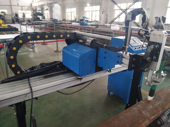 Kinijos gamintojas CNC nešiojamas plazminis pjaustytuvas, skirtas pjaustyti aliuminui iš nerūdijančio plieno / geležies / metalo