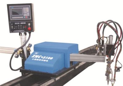 Efektyvus plazmos degiklio ir plazmos CNC pjovimo mašina vienos metalo lova