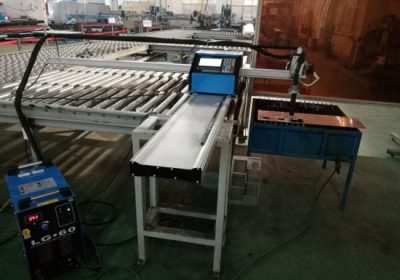 CNC nešiojama plazmos / liepsnos pjaustymo mašina aliuminio pjovimui
