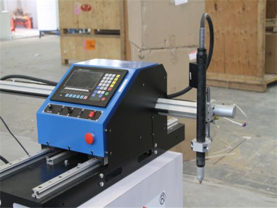 2017 m. Naujos konstrukcijos mini liepsnos plazminio pjovimo staklės / CNC plazminis pjaustytuvas / CNC pjaustymo mašina 2015 m