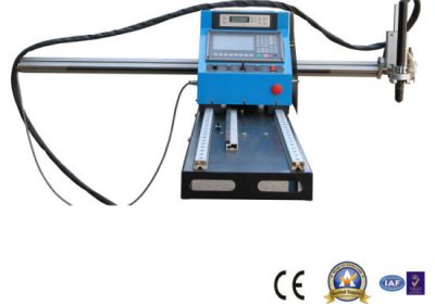 Kinijos Gantry tipo CNC plazminio pjovimo staklės, plieno plokštės pjovimo ir gręžimo staklės, gamyklos kaina